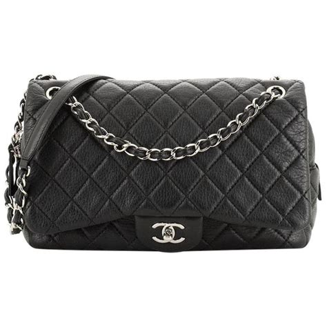 chanel casual journey bag|CHANEL Deerskin Quilted Casual Journey Flap Black.